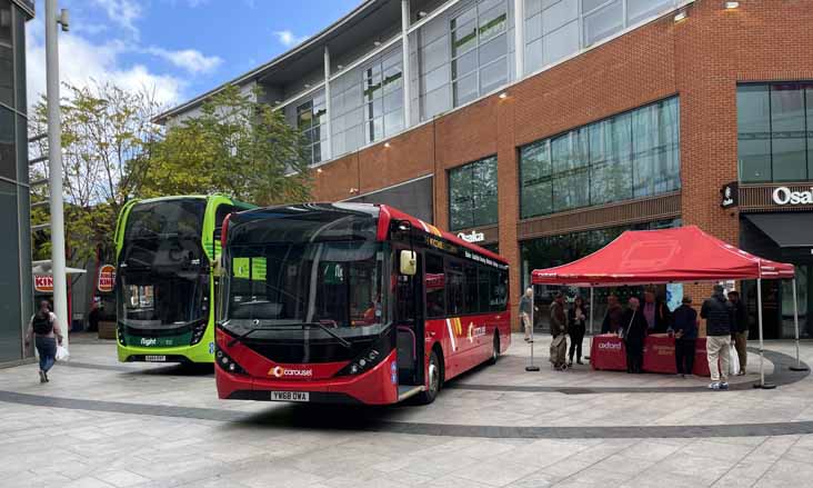 Carousel Buses Alexander Dennis Enviro200MMC 80471 Enviro400MMC 612